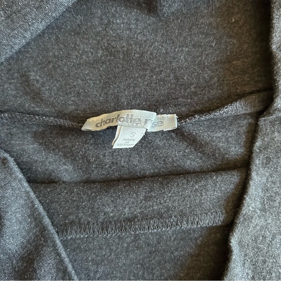 💥3/$17💥 | Charlotte Russe | Grey | High-Waisted Bodycon Mini Skirt | Size S - Picture 7 of 7